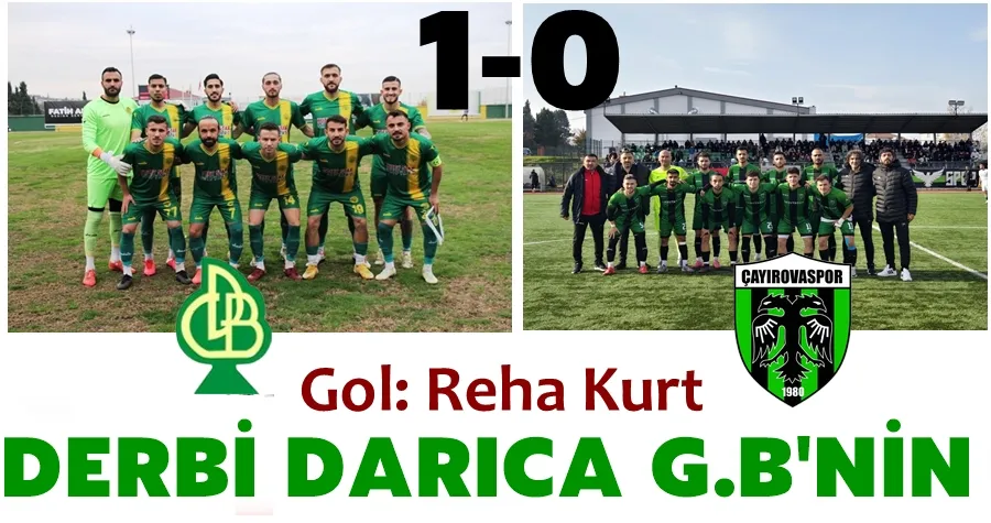 Darıca G.B rövanşı Aldı