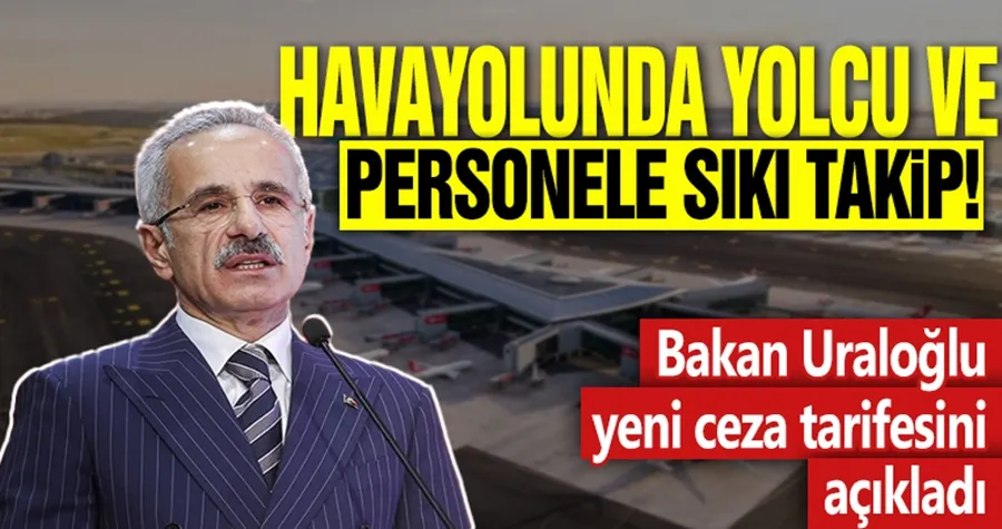 Havayolunda yolcu ve personele sıkı takip