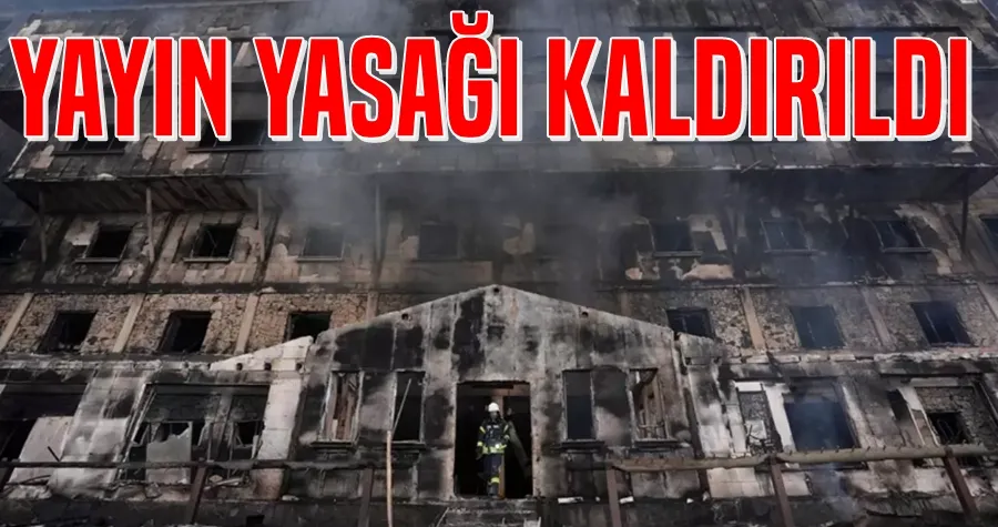 Yayın Yasağı Kaldırıldı!