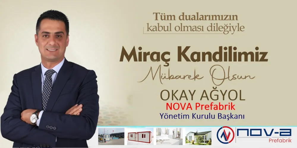 Okay Ağyol Miraç Kandilini Kutladı