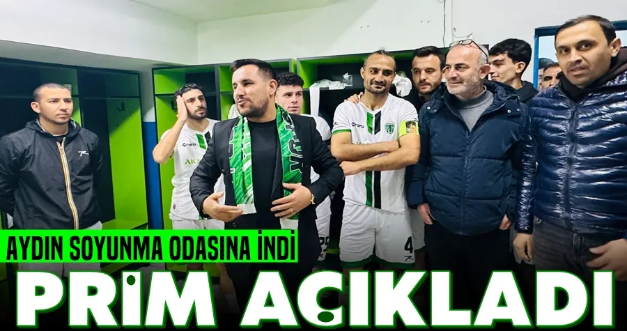 AYDIN Soyunma Odasına İndi... PRİM AÇIKLADI