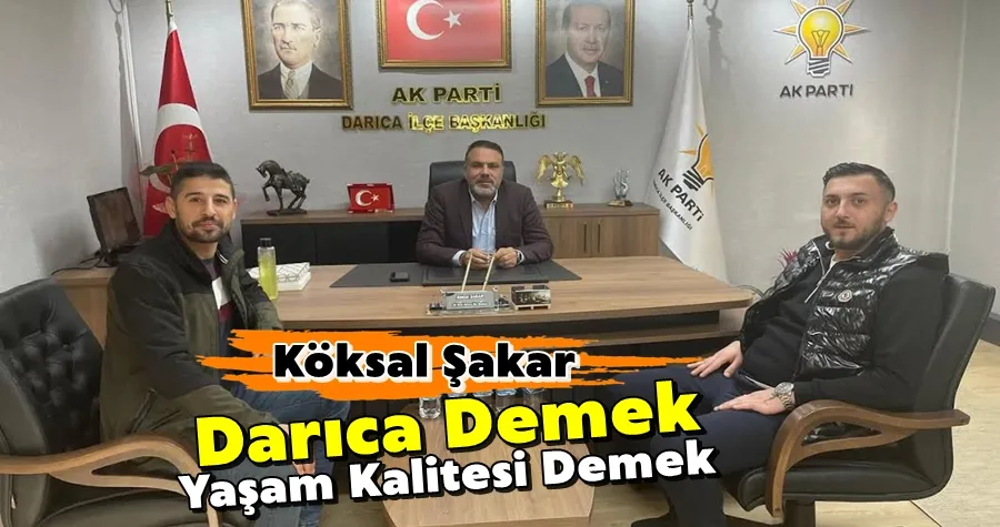 “Darıca için çalışmaya devam edeceğiz”