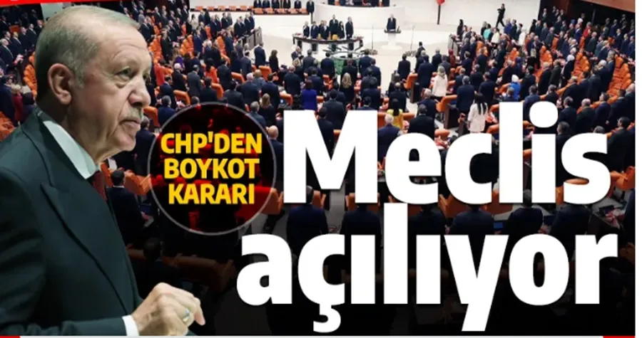 CHP katılmıyor gözler Meclis açılışında