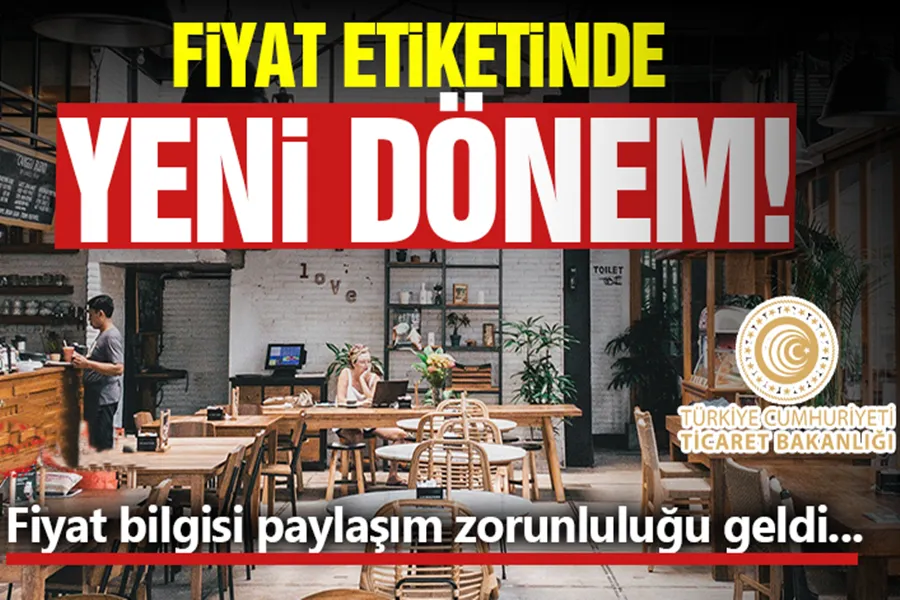 Fiyat Bilgisi Zorunluluğu Geliyor...