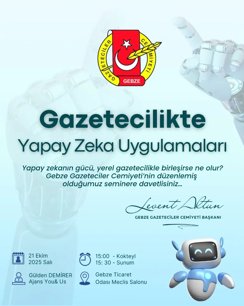 GGC’DEN GAZETECİLİKTE YAPAY ZEKA SEMİNERİ