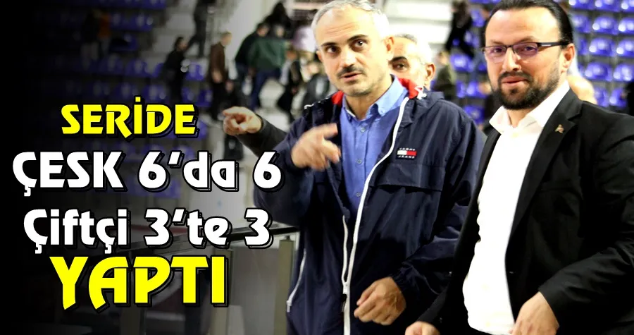 Seride Çiftçi üçte üç yaptı
