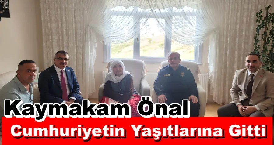 Kaymakam Önal, Cumhuriyetin Yaşıtlarına Gitti