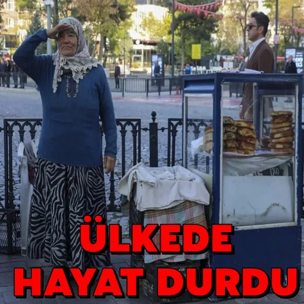 Ülkede Hayat Durdu