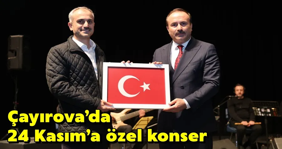 Çayırova’da 24 Kasım’a özel konser