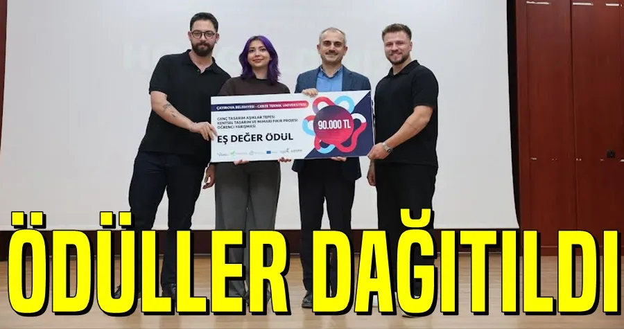 Ödüller Dağıtıldı