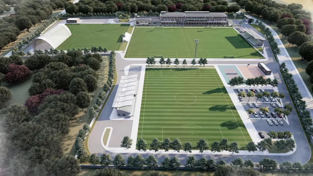 75 dönümlük dev tesiste ilk kazma vuruldu