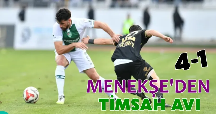 Menekşeden Timsah Avı 4-1