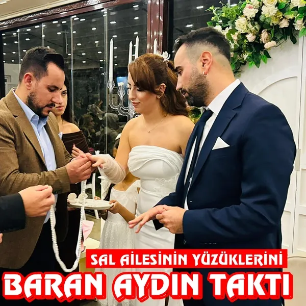 SAL Ailesinin Yüzüklerini Baran Aydın Taktı