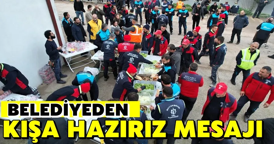 Belediyeden Kışa Hazırız Mesajı