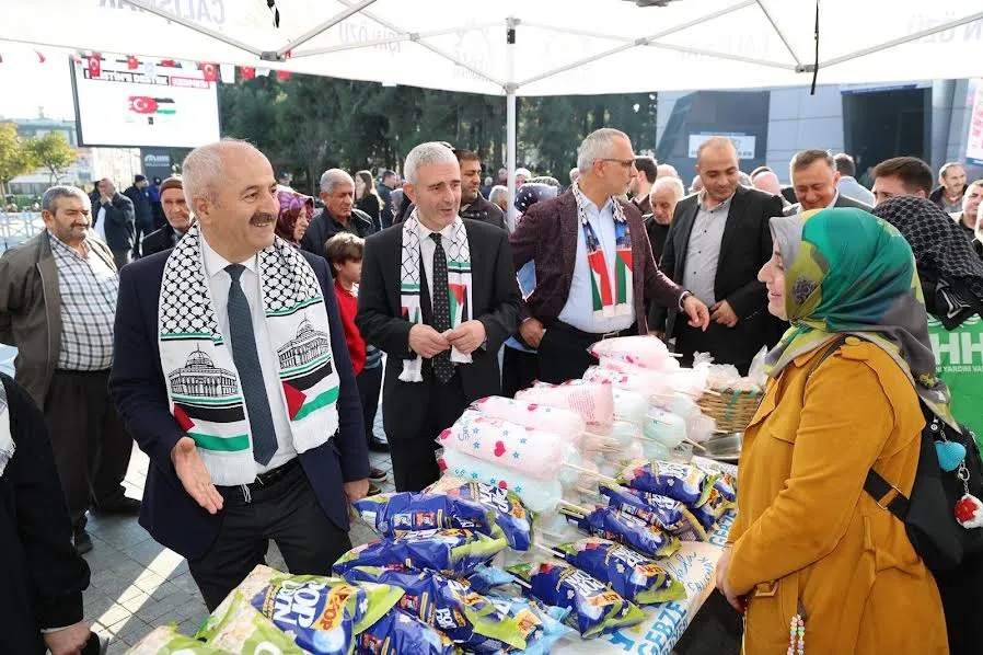 Gebze’de Filistin’e Destek Kermesi Düzenlendi