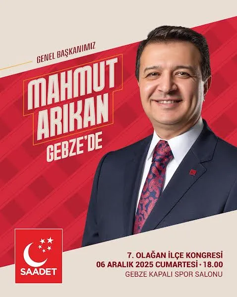 MAHMUT ARIKAN GEBZE’DE