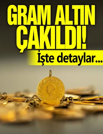 Gram altın çakıldı