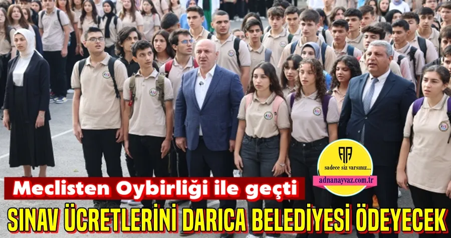 Sınav Ücretlerini Darıca Belediyesi Ödeyecek