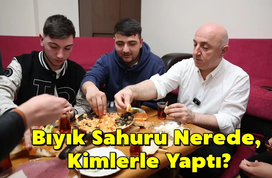 Bıyık Sahuru nerede, kimlerle yaptı?