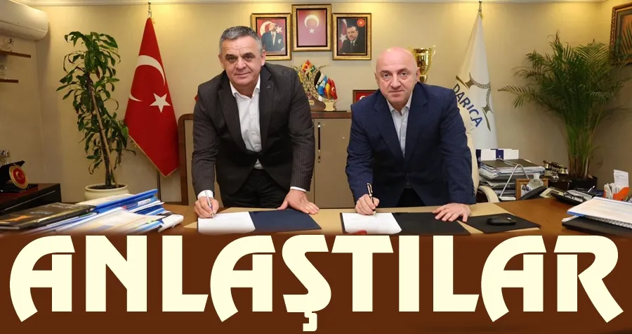 Anlaştılar