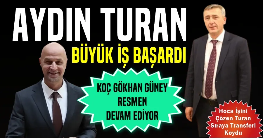 Aydın Turan Hoca İşini Bitirdi!