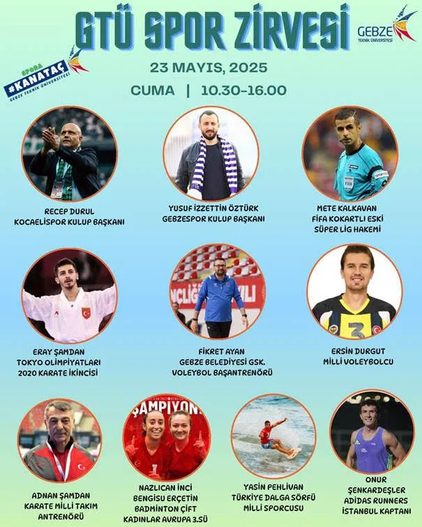 GTÜ, Spor Zirvesi 2025 ile Spor Dünyasının Önemli İsimlerini Ağırlayacak