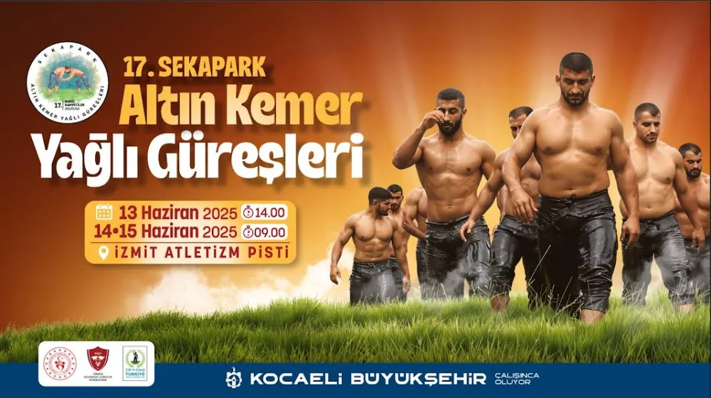 17. Sekapark Altın Kemer Yağlı Güreşleri başlıyor
