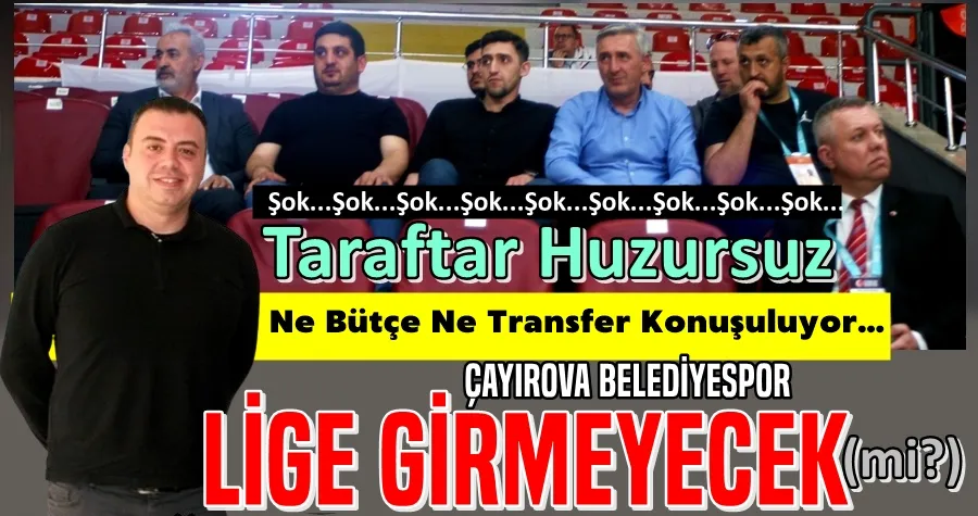 ŞOK HABER... ÇESK LİGE GİRMEYECEK        (mi?)