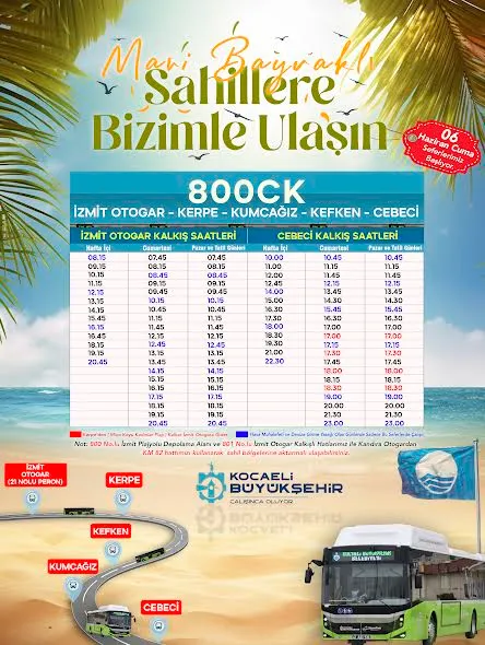 800CK, 6 Haziran’da yola çıkıyor