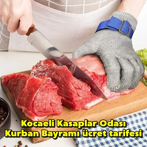 İşte Kocaeli Kasaplar Odası Kurban Bayramı ücret tarifesi