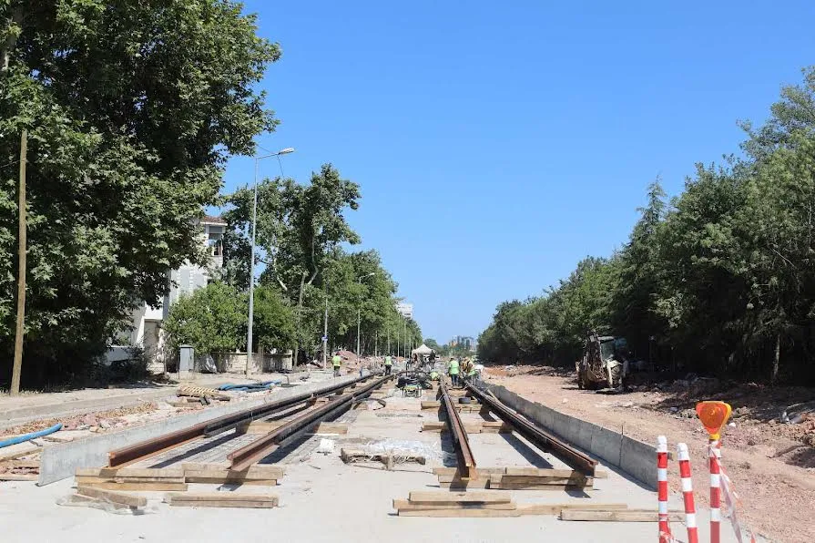 Alikahya Stadyum Tramvay Hattı’nda yoğun mesai