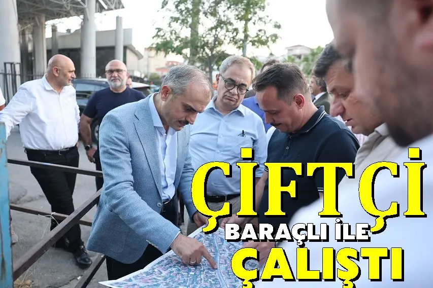 Çiftçi Baraçlı İle Çalıştı