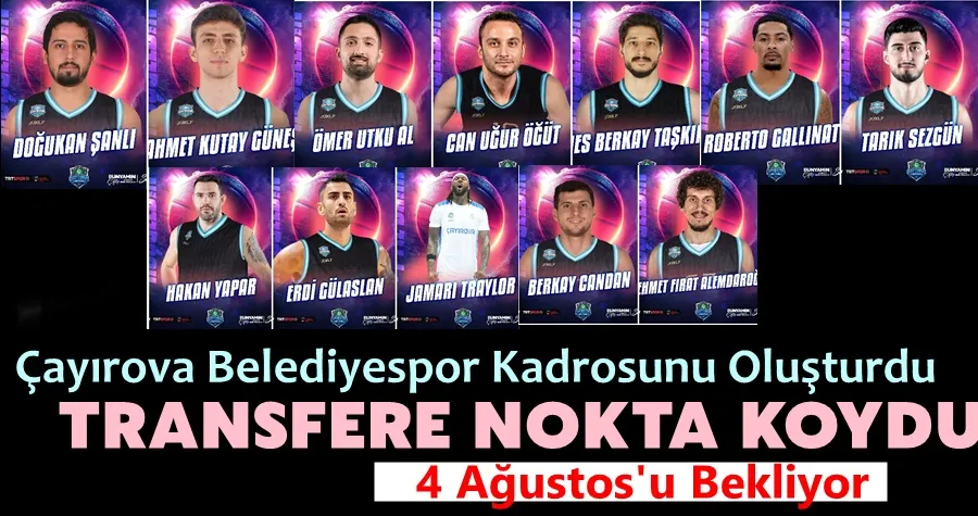 Çayırova Belediyespor Kadrosunu Oluşturdu...Transfere Nokta Koydu