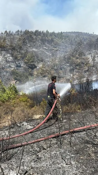 Kocaeli itfaiyesi Bursa’ya desteğe koştu