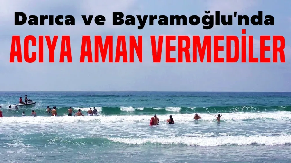 Acıya aman vermediler