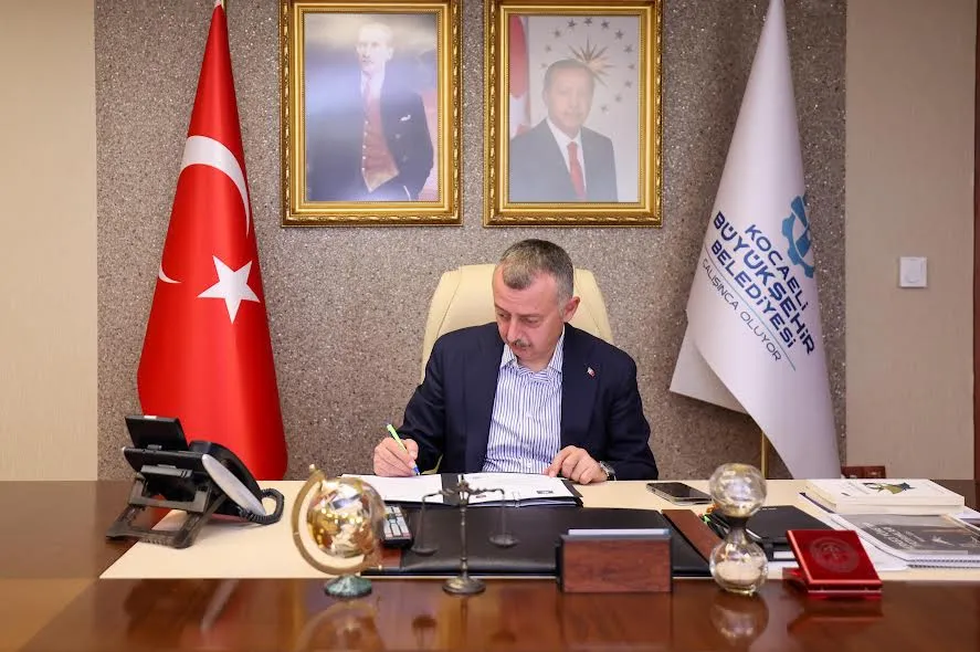 Büyükakın,  Gazze ile kardeş şehir protokolünü imzaladı