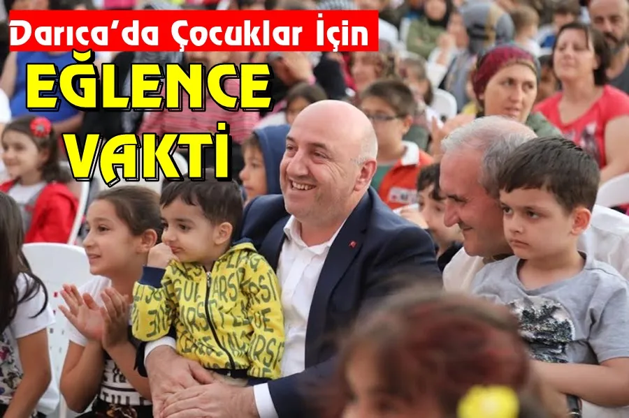 Darıca’da çocuklar için mahalle şenlikleri başlıyor