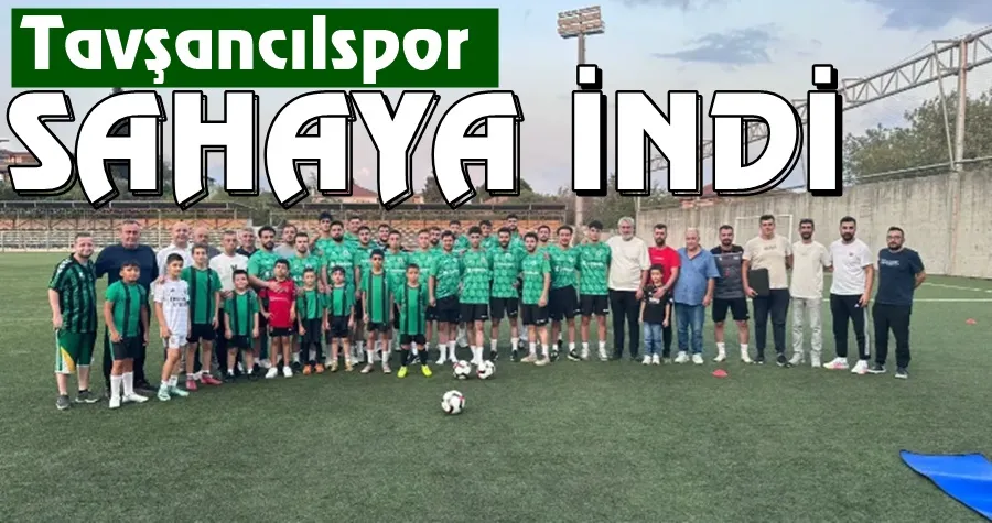 Tavşancılspor Sahaya İndi