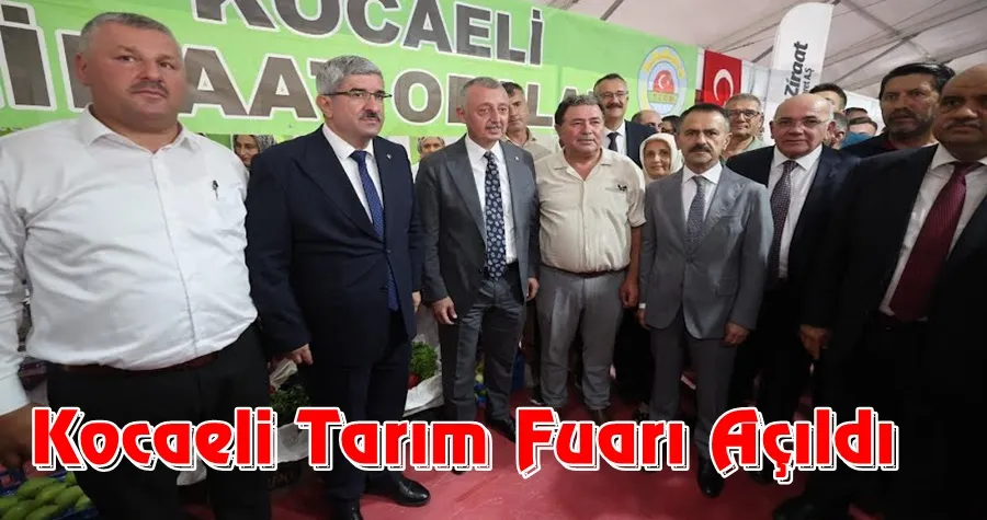 Kocaeli Tarım Fuarı Açıldı