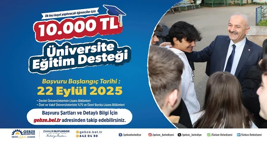 Üniversite Eğitim Desteği 5 Bin TL’den 10 Bin TL’ye Çıkarıldı